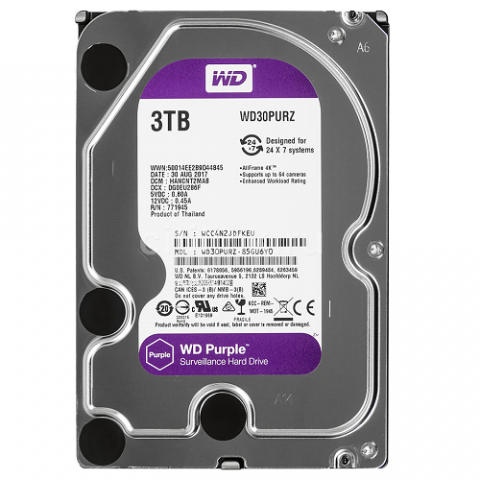             Жесткий диск WD Purple WD30PURZ     
